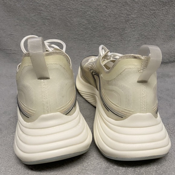 APL Streamline Womens 9 Ivory Clear Black Cushion Running Sneaker Shoe Comfort - Picture 5 of 11